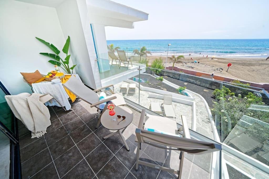 Amapola Blue Sea - Recien Reformado, Frente Al Mar Διαμέρισμα San Agustín Εξωτερικό φωτογραφία