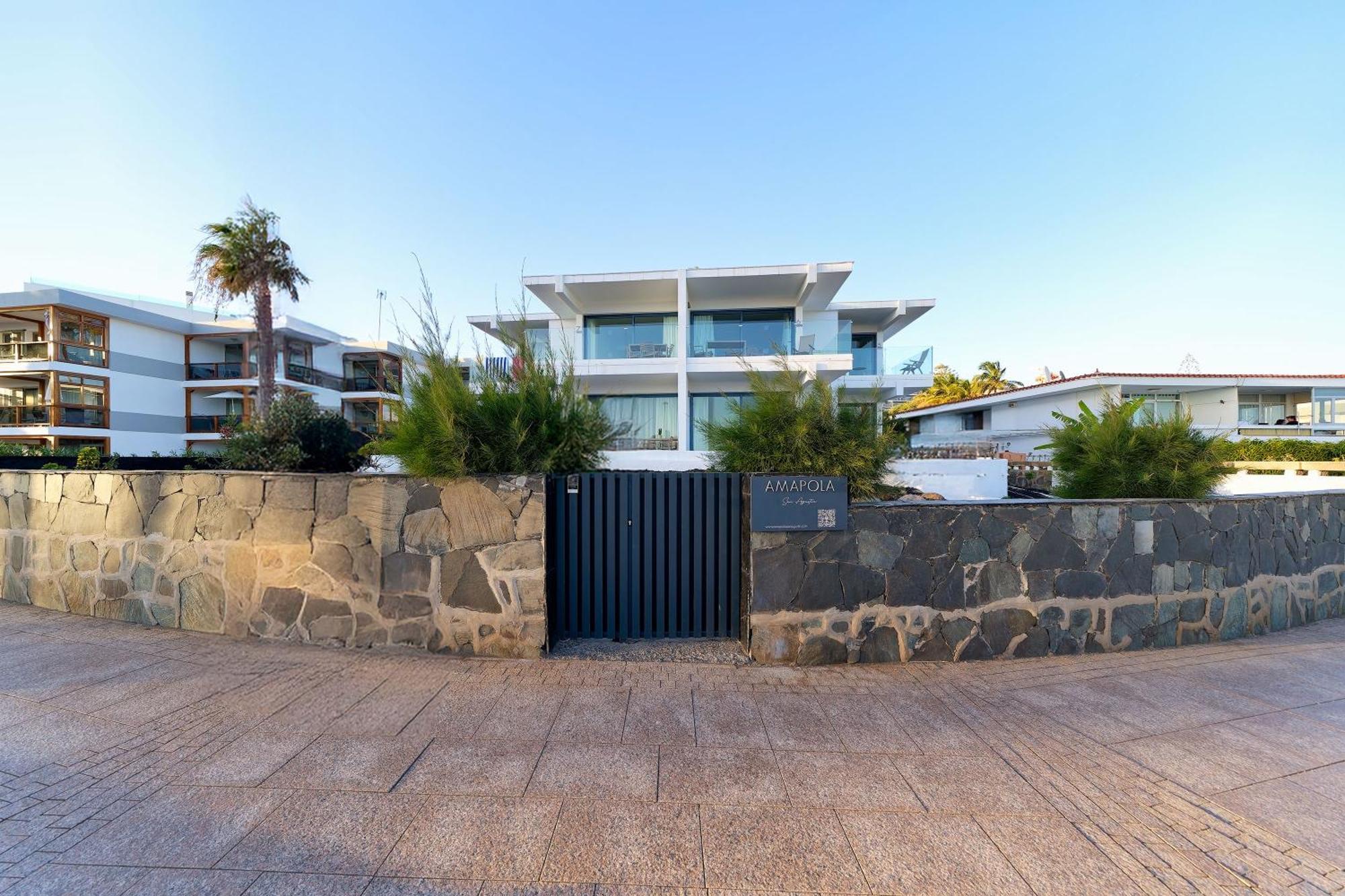 Amapola Blue Sea - Recien Reformado, Frente Al Mar Διαμέρισμα San Agustín Εξωτερικό φωτογραφία