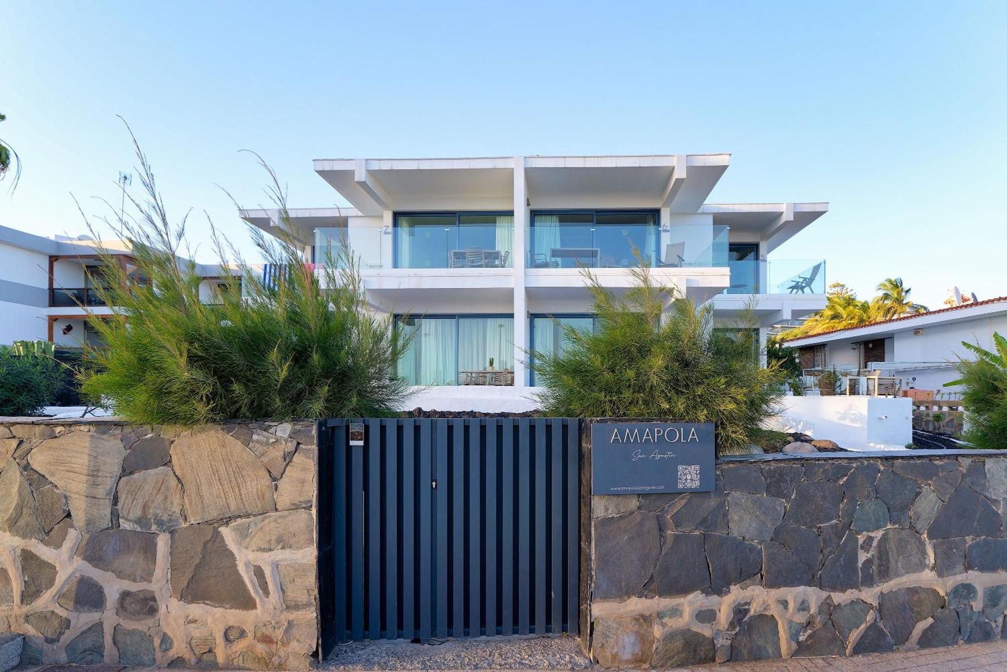 Amapola Blue Sea - Recien Reformado, Frente Al Mar Διαμέρισμα San Agustín Εξωτερικό φωτογραφία